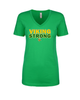 Tippecanoe Valley HS Softball Strong - Womens Vneck