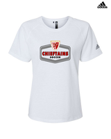 Tonganoxie HS Soccer Board - Womens Adidas Performance Shirt