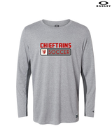 Tonganoxie HS Soccer Pennant 2 - Mens Oakley Longsleeve