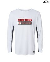 Tonganoxie HS Soccer Pennant 2 - Mens Oakley Longsleeve
