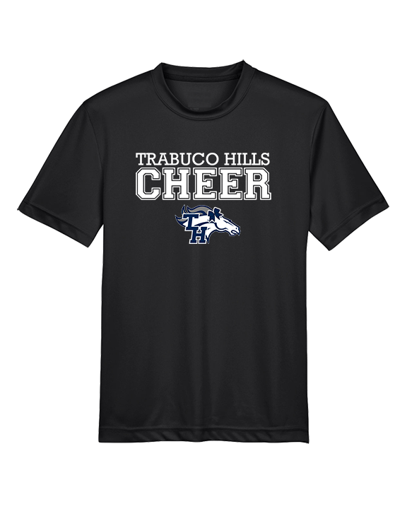 Trabuco Hills HS Cheer Logo - Youth Performance Shirt