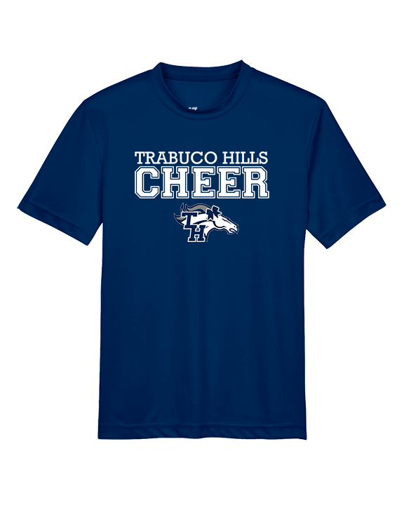 Trabuco Hills HS Cheer Logo - Youth Performance Shirt