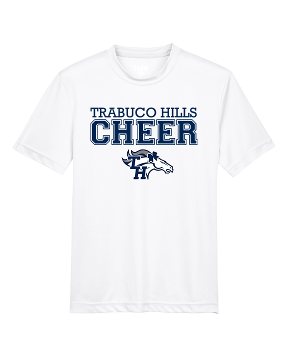 Trabuco Hills HS Cheer Logo - Youth Performance Shirt