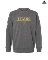 Treasure Coast HS Softball Border - Mens Adidas Crewneck