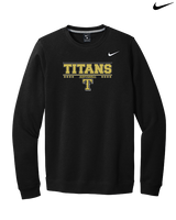 Treasure Coast HS Softball Border - Mens Nike Crewneck