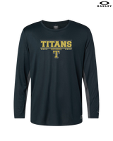 Treasure Coast HS Softball Border - Mens Oakley Longsleeve