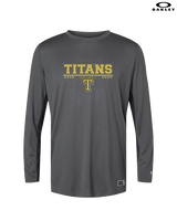 Treasure Coast HS Softball Border - Mens Oakley Longsleeve
