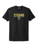 Treasure Coast HS Softball Border - Mens Select Cotton T-Shirt
