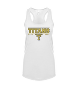 Treasure Coast HS Softball Border - Womens Tank Top