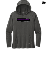Trendsetters Basketball Academy Basketball Logo - New Era Tri-Blend Hoodie
