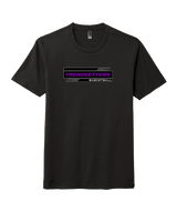 Trendsetters Basketball Academy Basketball Logo - Tri-Blend Shirt