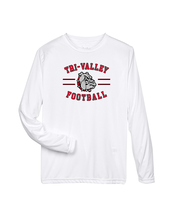 Tri Valley HS Football Curve - Performance Longsleeve