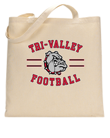 Tri Valley HS Football Curve - Tote