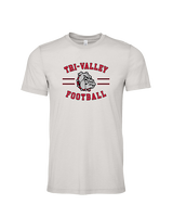 Tri Valley HS Football Curve - Tri-Blend Shirt
