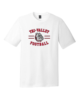Tri Valley HS Football Curve - Tri-Blend Shirt
