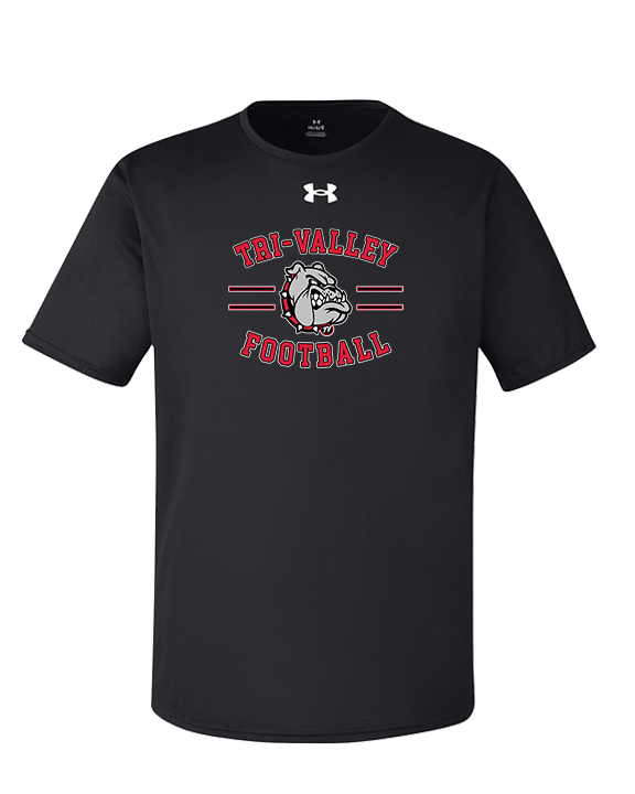 Tri Valley HS Football Curve - Under Armour Mens Team Tech T-Shirt