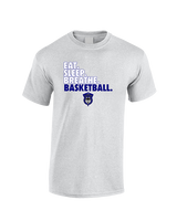 Tucson Dawgs Basketball Eat Sleep - Cotton T-Shirt