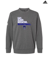 Tucson Dawgs Basketball Eat Sleep - Mens Adidas Crewneck
