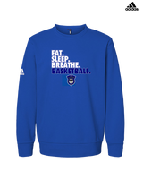Tucson Dawgs Basketball Eat Sleep - Mens Adidas Crewneck