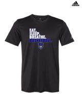 Tucson Dawgs Basketball Eat Sleep - Mens Adidas Performance Shirt