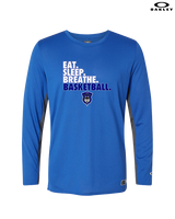 Tucson Dawgs Basketball Eat Sleep - Mens Oakley Longsleeve