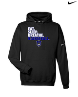 Tucson Dawgs Basketball Eat Sleep - Nike Club Fleece Hoodie