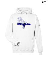 Tucson Dawgs Basketball Eat Sleep - Nike Club Fleece Hoodie