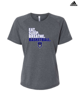 Tucson Dawgs Basketball Eat Sleep - Womens Adidas Performance Shirt