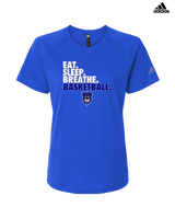 Tucson Dawgs Basketball Eat Sleep - Womens Adidas Performance Shirt