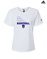 Tucson Dawgs Basketball Eat Sleep - Womens Adidas Performance Shirt