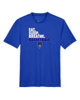 Tucson Dawgs Basketball Eat Sleep - Youth Performance Shirt