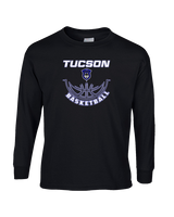 Tucson Dawgs Basketball Outline - Cotton Longsleeve