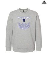 Tucson Dawgs Basketball Outline - Mens Adidas Crewneck