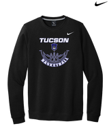 Tucson Dawgs Basketball Outline - Mens Nike Crewneck
