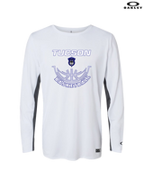 Tucson Dawgs Basketball Outline - Mens Oakley Longsleeve