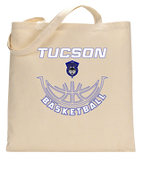 Tucson Dawgs Basketball Outline - Tote