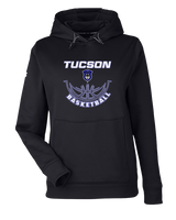 Tucson Dawgs Basketball Outline - Under Armour Ladies Storm Fleece
