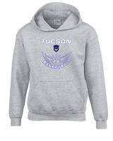 Tucson Dawgs Basketball Outline - Unisex Hoodie