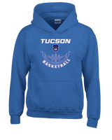 Tucson Dawgs Basketball Outline - Unisex Hoodie