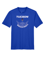 Tucson Dawgs Basketball Outline - Youth Performance Shirt