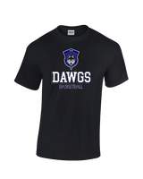 Tucson Dawgs Basketball Shadow - Cotton T-Shirt