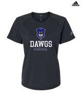 Tucson Dawgs Basketball Shadow - Womens Adidas Performance Shirt