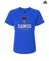 Tucson Dawgs Basketball Shadow - Womens Adidas Performance Shirt