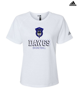 Tucson Dawgs Basketball Shadow - Womens Adidas Performance Shirt