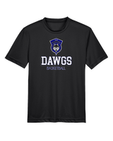 Tucson Dawgs Basketball Shadow - Youth Performance Shirt