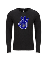 Tucson Dawgs Basketball Shooter - Tri-Blend Long Sleeve