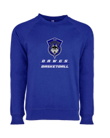 Tucson Dawgs Basketball Split - Crewneck Sweatshirt