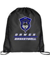 Tucson Dawgs Basketball Split - Drawstring Bag