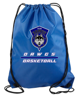 Tucson Dawgs Basketball Split - Drawstring Bag