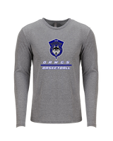 Tucson Dawgs Basketball Split - Tri-Blend Long Sleeve